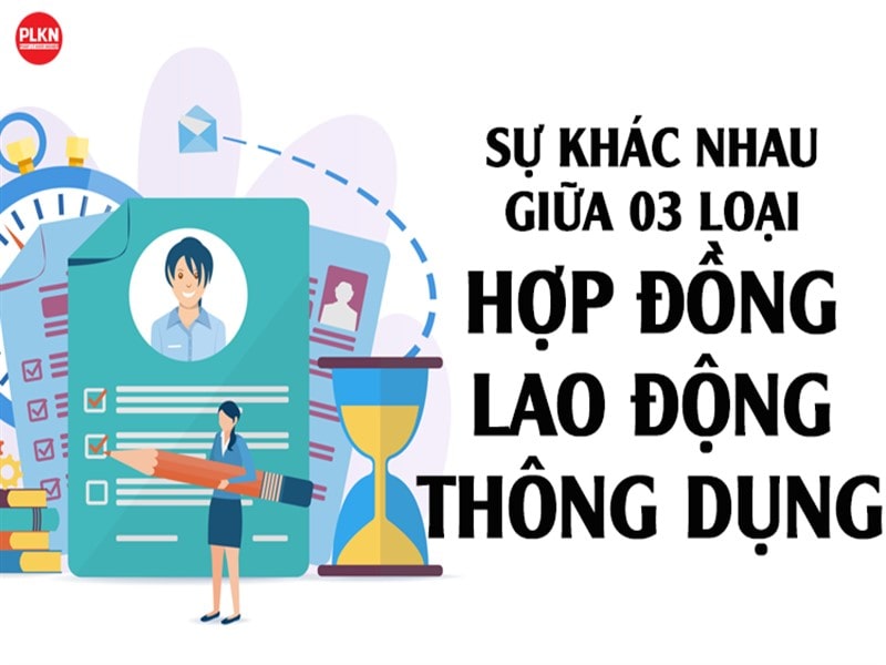 So sánh sự khác nhau giữa các loại hợp đồng trong lao động - KỸ NĂNG CB